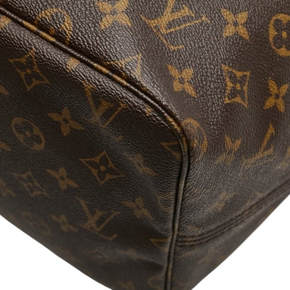 Louis Vuitton Monogram Neverfull GM Tote Bag/Shoulder Bag M40157 Brown Leathe... - Picture 5 of 13
